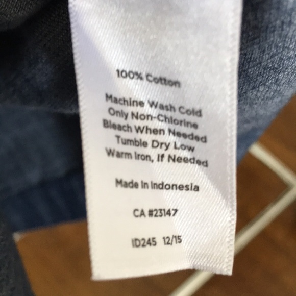 Talbots Jean Vest - Picture 5 of 8